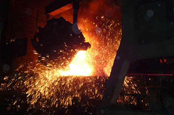 GFxxx Steel Plant HPφ350mm using for 50-ton Electric Arc Furnace