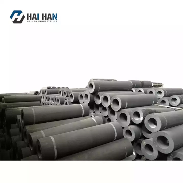 High Power graphite electrode with nipples 75mm 100mm 150mm 200mm 300mm 350mm 400mm