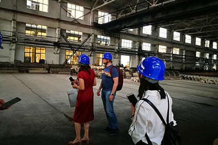 Ukraine customer inspection visit in August 2018