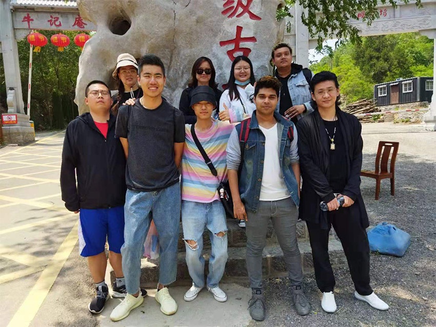 The employees of HAIHAN Industry Co., Ltd. went on a trip together.