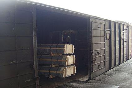Graphite Electrode LRF-Railway freight transport