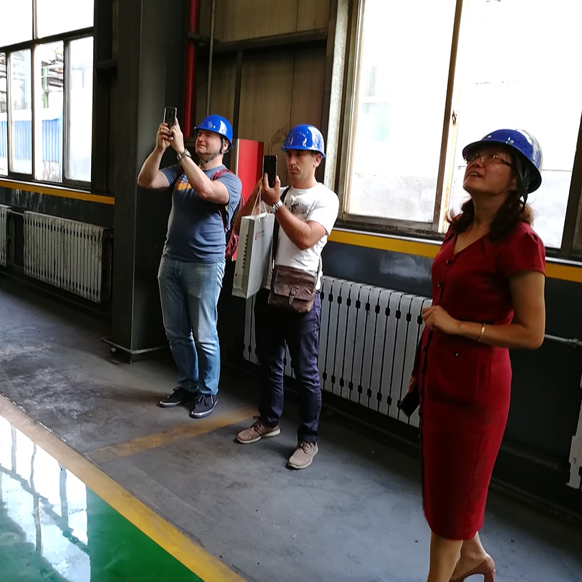 Customers visited HAIHAN Industrial Co., Ltd (2)