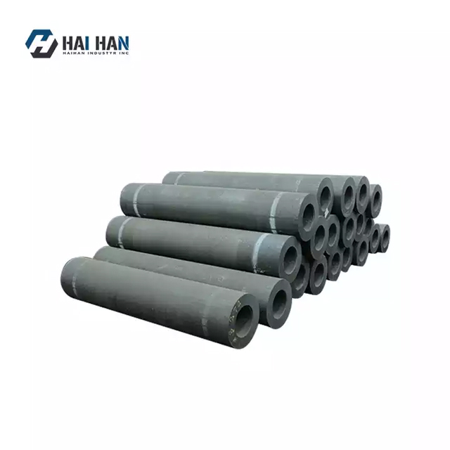 High Power graphite electrode with nipples 75mm 100mm 150mm 200mm 300mm 350mm 400mm